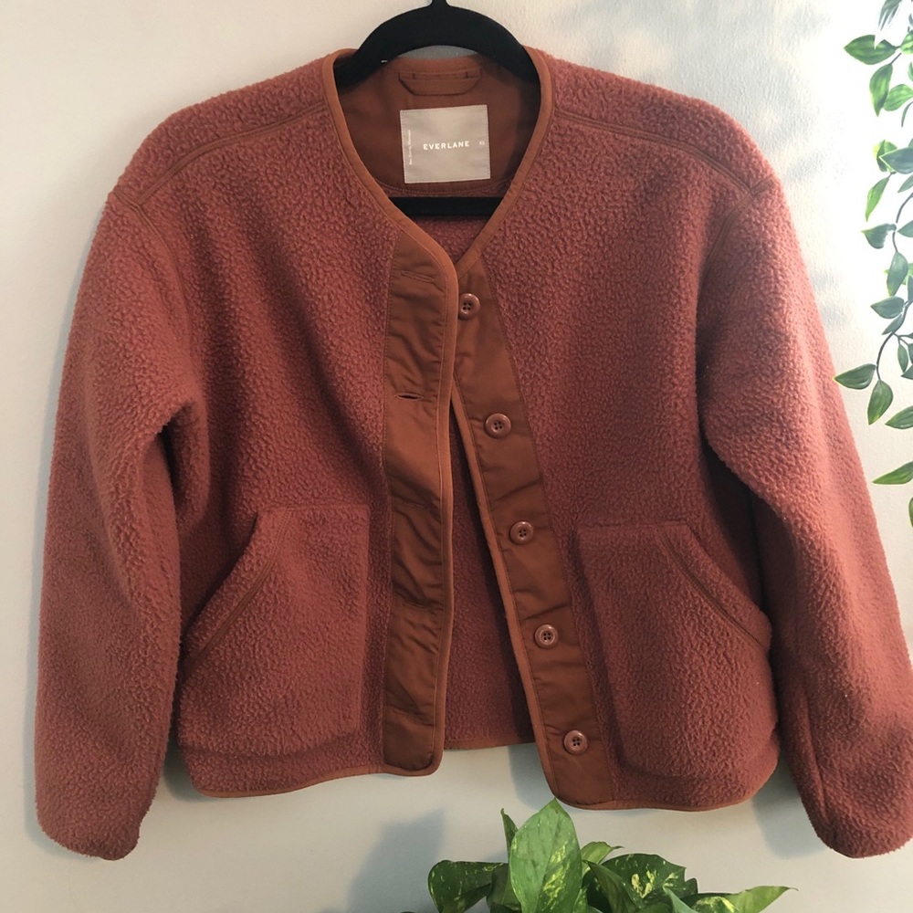 Everlane ReNew Teddy Liner jacket